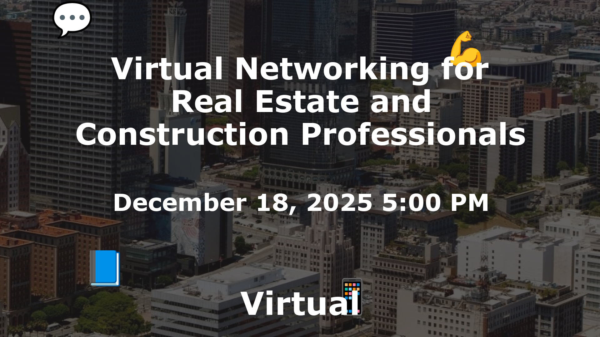 Virtual Networking for Real Estate and Construction Professionals event image